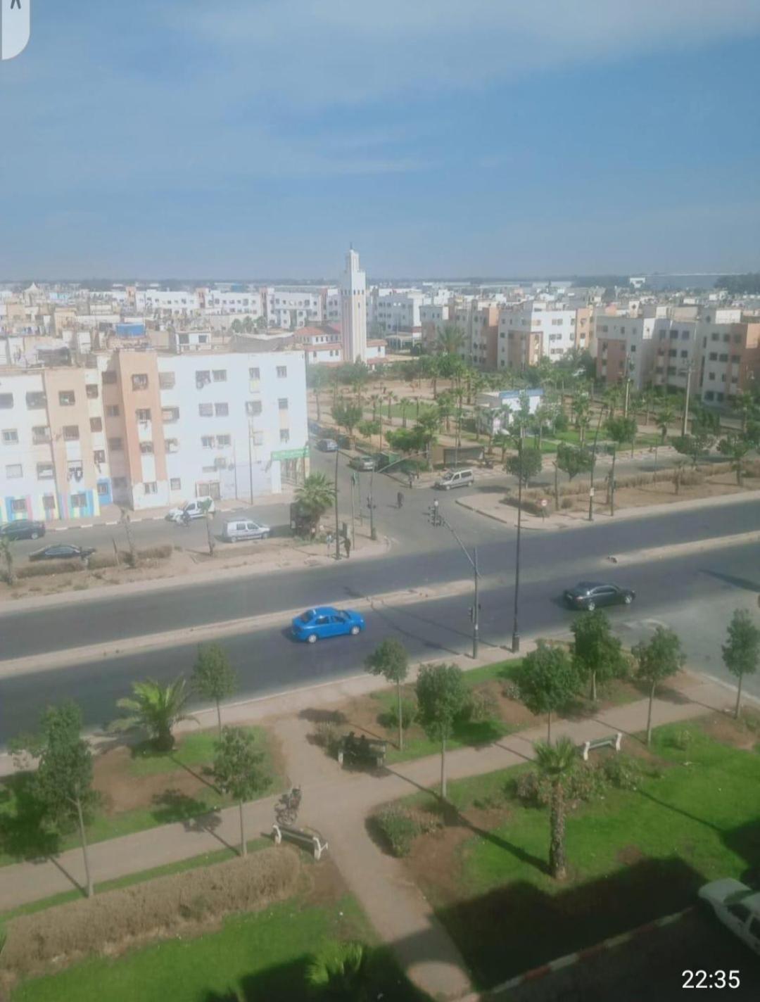 Adorable Apartamento A 8 Min Del Aeropuerto De Casablanca,Wifi Ultra Rapido Y Parking Gratis Derroua Luaran gambar